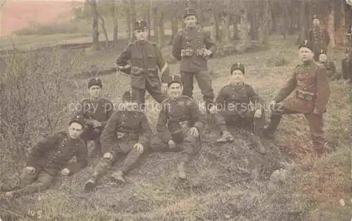 AK / Ansichtskarte Militaria Schweiz Soldaten