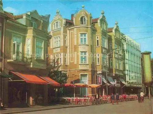 AK / Ansichtskarte Russe Rousse Roustchouk Ruse BG Boulevard Der 9 September Kaffee Habana