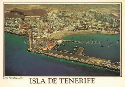 AK / Ansichtskarte Los Cristianos Tenerife Islas Canarias ES Hafen Kueste