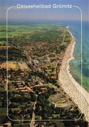 AK / Ansichtskarte GRoeMITZ Ostseebad Panorama Ostseeheilbad Strand