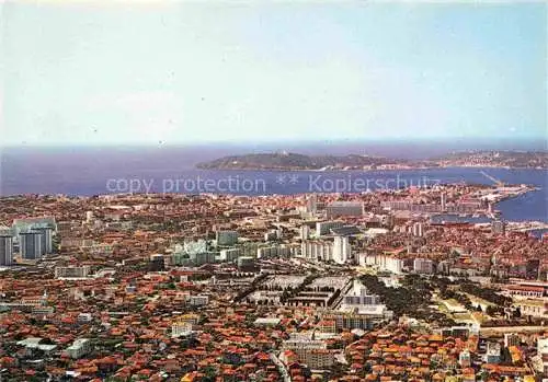 AK / Ansichtskarte TOULON -SUR-MER 83 Var Vue générale la plus belle rade d'Europe vue aérienne