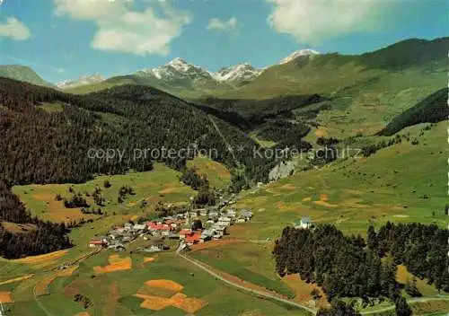 AK / Ansichtskarte Serfaus Tirol Panorama Blick gegen Furgler Samnaungruppe