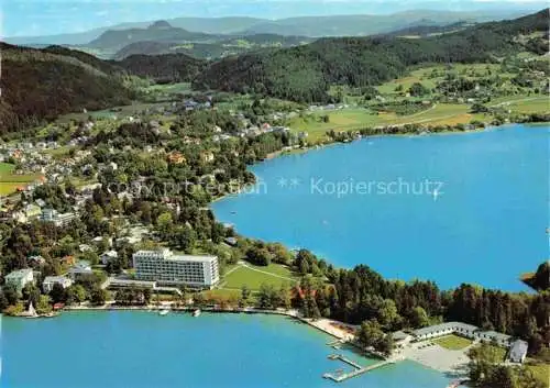 AK / Ansichtskarte Poertschach Woerthersee Kaernten AT Panorama Parkhotel Strandbad am Woerthersee