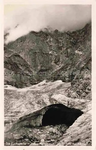 AK / Ansichtskarte Watzmann Berchtesgaden bayern Gebirgspanorama Eiskapelle mit Watzmann Serie Deutsche Heimatbilder