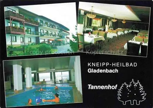 AK / Ansichtskarte Gladenbach Kneipp-Heilbad Tannenhof Restaurant Hallenbad