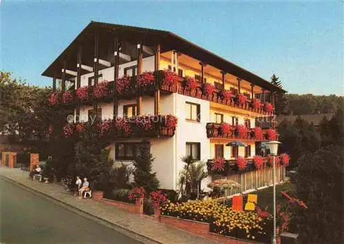 AK / Ansichtskarte Bad Koenig Odenwald Hessen Hotel Kurpension Schloessmann