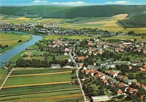 AK / Ansichtskarte Lippoldsberg Panorama Weserbergland