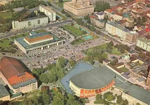 AK / Ansichtskarte KARLSRUHE Baden Festhallenplatz