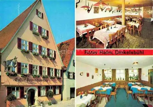 AK / Ansichtskarte DINKELSBueHL Gasthof Roter Hahn Restaurant