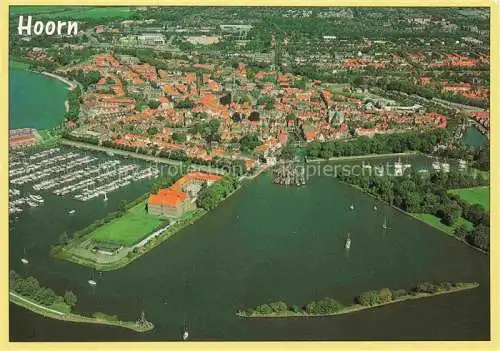 AK / Ansichtskarte HOORN Friesland NL Stadtpanorama Hafen