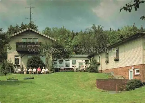 AK / Ansichtskarte Klein-Suentel Bad Muender Evangelisches Freizeitheim Garten