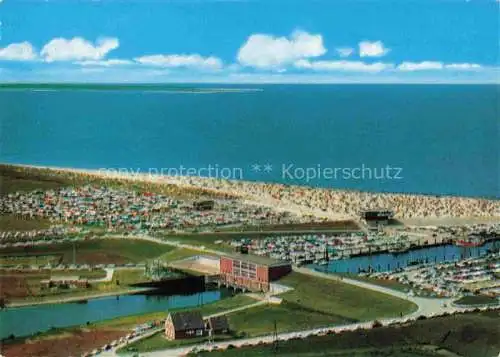 AK / Ansichtskarte Dornumer Accumersiel Nordseekuestenbad Hafen Strand