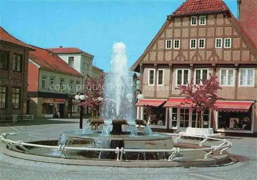 AK / Ansichtskarte Eutin Springbrunnen am Markt