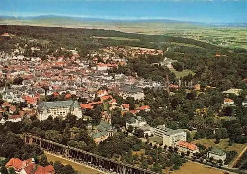 AK / Ansichtskarte BAD NAUHEIM Panorama Kurort Gradierwerk Kirche