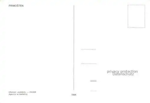 AK / Ansichtskarte Primosten Croatia Halbinsel