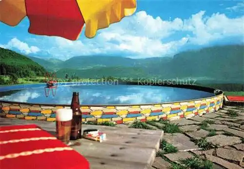 AK / Ansichtskarte Collalbo Renon Klobenstein Ritten Suedtirol IT Hotel Wieserhof Swimming Pool