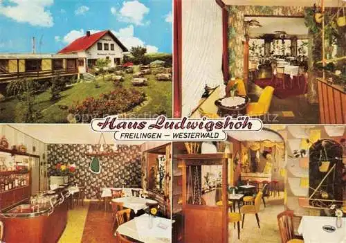 AK / Ansichtskarte Freilingen  Westerwald Gaestehaus Haus Ludwigshoeh Ausflugsziel an der Seenplatte