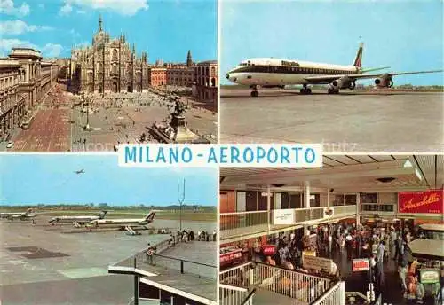 AK / Ansichtskarte Flughafen Airport Aeroporto Milano Linate