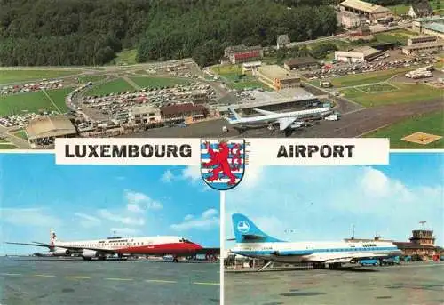 AK / Ansichtskarte Flughafen Airport Aeroporto Luxembourg Luxair Bahamas