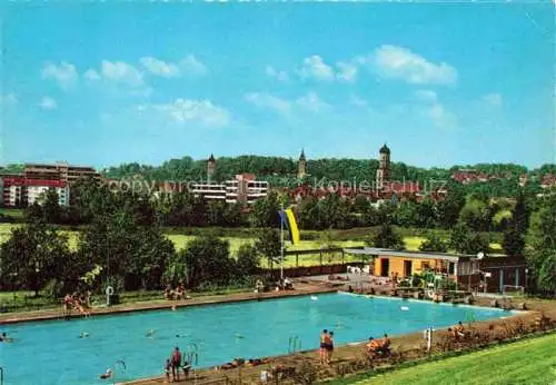 AK / Ansichtskarte BIBERACH  Riss BW Staedt Freibad