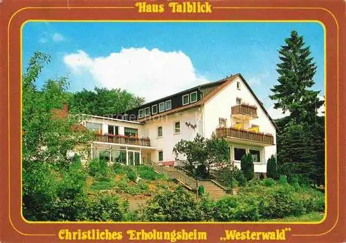 AK / Ansichtskarte Rehe Westerwald Rheinland-Pfalz Christl Erholungsheim Westerwald Stiftung 