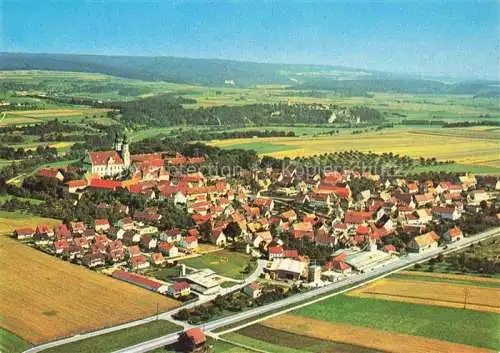 AK / Ansichtskarte Obermarchtal Panorama mit Blick auf Neuburg Mochental
