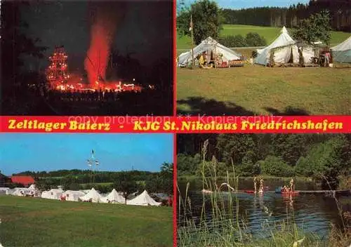 AK / Ansichtskarte Bad Wurzach Ravensburg BW KJG Zeltlager Baierz Badesee