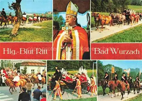AK / Ansichtskarte Bad Wurzach Ravensburg BW Hlg.-Blut Ritt