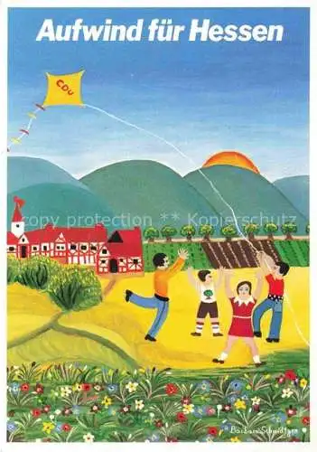 AK / Ansichtskarte Politik CDU Hessen Landtagswahl 