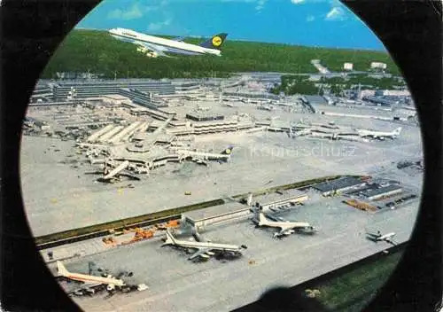 AK / Ansichtskarte Flughafen Airport Aeroporto Frankfurt Main Rhein Lufthansa