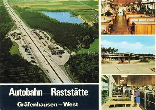 AK / Ansichtskarte Autobahn Autostrada Autoroute Highway Graefenhausen Darmstadt 