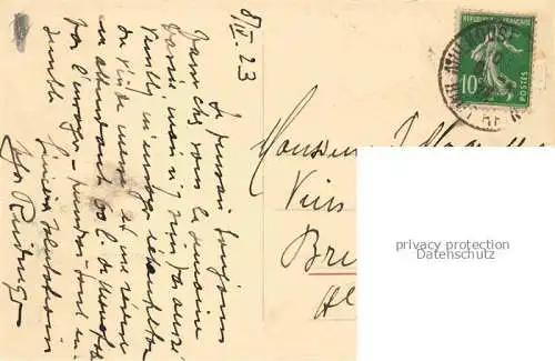 AK / Ansichtskarte Ottmarsheim_Mulhouse_Alsace_68_Haut Rhin Kloster der Benediktinerinnen v d Ew Anbetung Pfarrkirche 