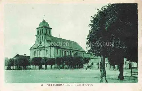 AK / Ansichtskarte Neuf Brisach_Neu Breisach_68_Haut Rhin Place d Armes 