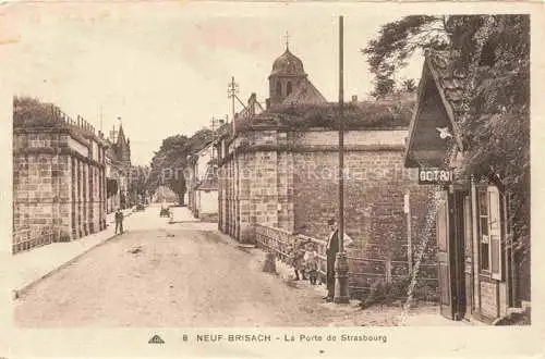 AK / Ansichtskarte Neuf Brisach_Neu Breisach_68_Haut Rhin La Porte de Strasbourg 
