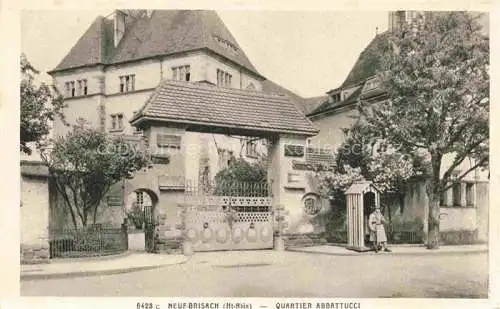AK / Ansichtskarte Neuf Brisach_Neu Breisach_68_Haut Rhin Quartier Abbattucci 