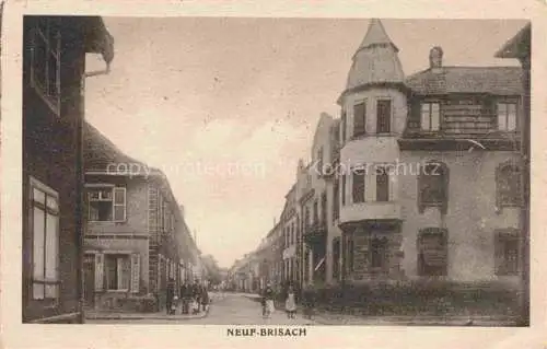 AK / Ansichtskarte Neuf Brisach_Neu Breisach_68_Haut Rhin Strassenpartie 