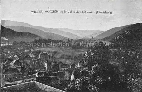 AK / Ansichtskarte Willer Moosch_Elsass_68_Haut Rhin et la Vallee de St Amarins 
