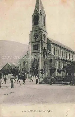 AK / Ansichtskarte Moosch_Thann_68_Haut_Rhin_Alsace Vue de l Eglise 