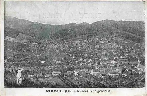 AK / Ansichtskarte Moosch_Thann_68_Haut_Rhin_Alsace Vue generale 