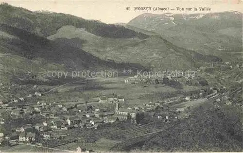 AK / Ansichtskarte Moosch_Thann_68_Haut_Rhin_Alsace Vue sur la Vallee 