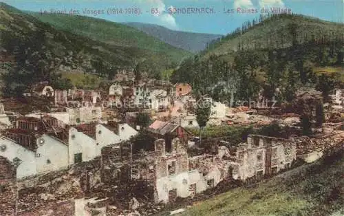 AK / Ansichtskarte Sondernach_Colmar_68_Haut Rhin Les Ruines du Village 
