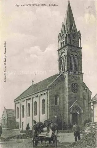 AK / Ansichtskarte Montreux Vieux_Altkirch_68_Haut Rhin Eglise 