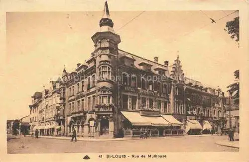 AK / Ansichtskarte St Louis_Alsace_68_St_Ludwig_Elsass Rue de Mulhouse 