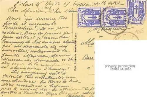 AK / Ansichtskarte St Louis_Alsace_68_St_Ludwig_Elsass Rue de Mulhouse 