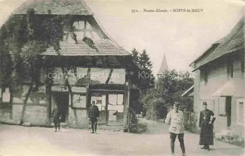 AK / Ansichtskarte Soppe le Bas_68_Haut Rhin Ortspartie 