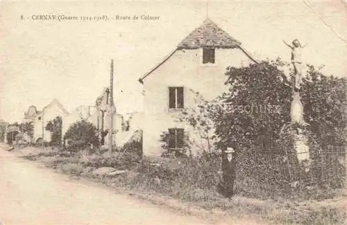 AK / Ansichtskarte Cernay__Sennheim_68_Haut Rhin Route de Colmar 