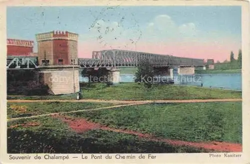 AK / Ansichtskarte Chalampe_Mulhouse_68_Haut Rhin Le Pont du Chemin de Fer 