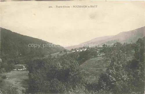 AK / Ansichtskarte Bourbach le Bas_Thann_68_Haut Rhin Panorama 
