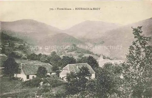 AK / Ansichtskarte Bourbach le Bas_Thann_68_Haut Rhin Panorama 
