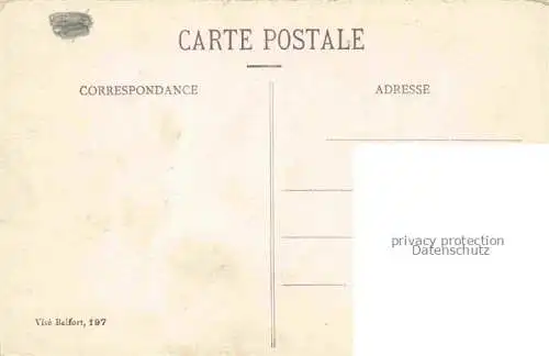 AK / Ansichtskarte Bourbach le Bas_Thann_68_Haut Rhin Vue du Village 